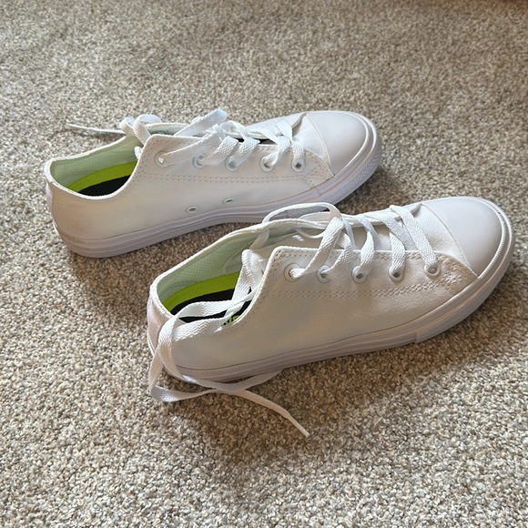 White Converse with Lunarlon - Picture 5 of 7